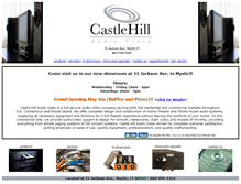 Tablet Screenshot of castlehillaudiovideo.com